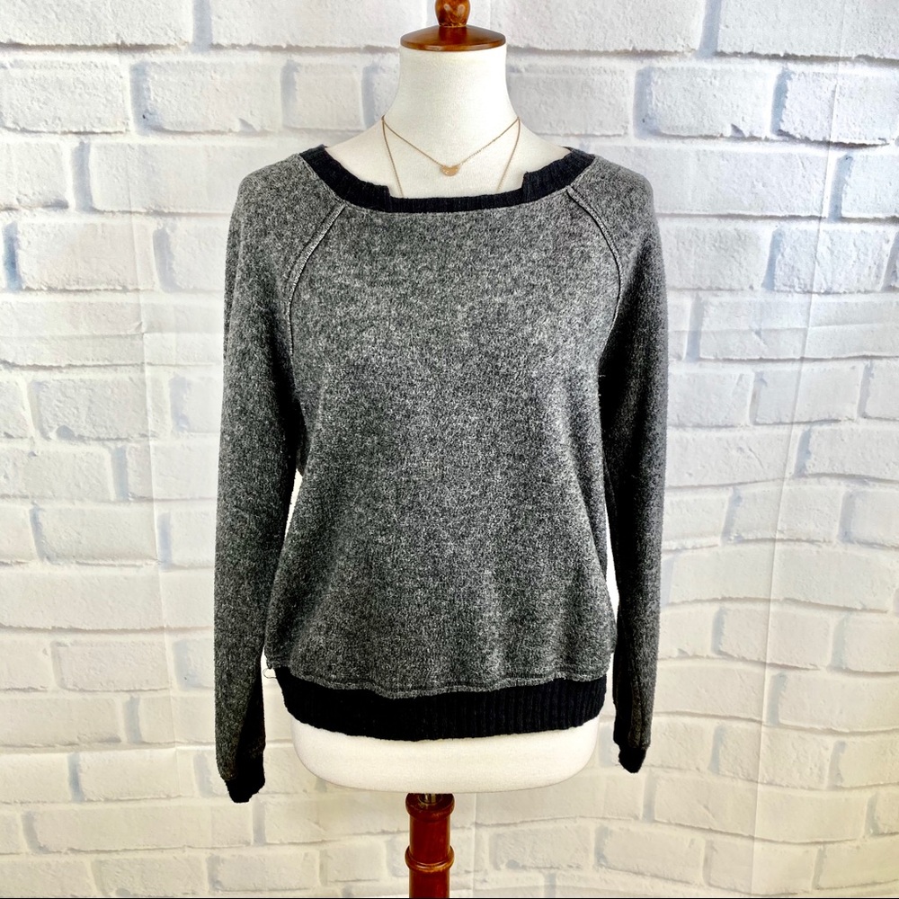 M I C H A E L S T A R S : Fuzzy Raglan Sweatshirt